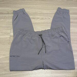 Grey XL Jaanuu Skinny Jogger Scrub Pant